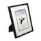 Simply Essentials™ Black Linear Frame with Double Mat by Studio Décor®